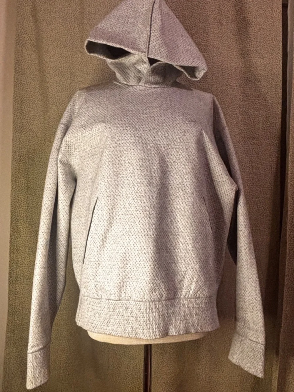 Nike Therma Fit Adv Forward Tech Pack Hoodie, Light Grey, Size M